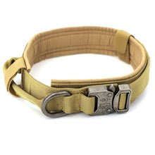 Load image into Gallery viewer, Dog Collar Adjustable Tactical And Leash Set
