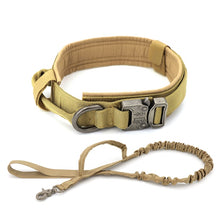 Load image into Gallery viewer, Dog Collar Adjustable Tactical And Leash Set
