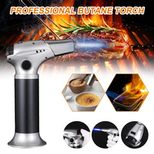 Load image into Gallery viewer, 2021 Metal Flame Lighter Blow Torch Cooking Auto Ignition Heating Welding Gas Burner
