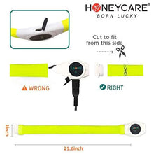 Load image into Gallery viewer, HONEYCARE LED USB Rechargeable Glowing Adjustable Waterproof Silicone Flashing Light Up Pet Collar
