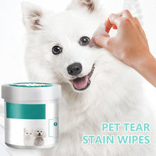 Load image into Gallery viewer, Pet Eye Cleaning Round Pad Dogs Tear Stain Remover Wipes
