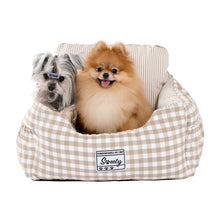 Load image into Gallery viewer, Pet Dog Car Seat Pad With Safety Belt Detachable Bed
