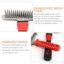 Load image into Gallery viewer, Pet Grooming Comb for Cats or Dogs
