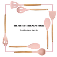 Load image into Gallery viewer, Silicone Kitchenware Cooking Utensils Set
