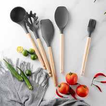 Load image into Gallery viewer, Silicone Kitchenware Cooking Utensils Set
