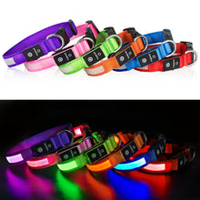 Load image into Gallery viewer, MASBRILL Dog Collar Adjustable Tactical Dogs Collars Flashing Necklace
