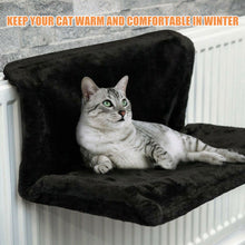 Load image into Gallery viewer, Warm Cat Hanging Hammack Radiator Bed Soft Fleece Durable Metal Iron
