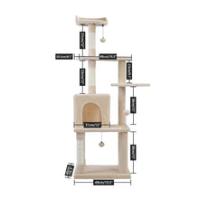 Load image into Gallery viewer, Multi-Level Pet Cat Tree House
