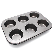 Load image into Gallery viewer, 6/12 Hole Cupcake Baking Tray Nonstick Cake
