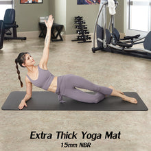 Load image into Gallery viewer, 15mm NBR Yoga Thick Non-Slip Mat
