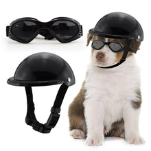 Load image into Gallery viewer, 2021 NEW Pet Helmet New Motorcycle Helmet With Sunglasses
