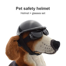 Load image into Gallery viewer, 2021 NEW Pet Helmet New Motorcycle Helmet With Sunglasses
