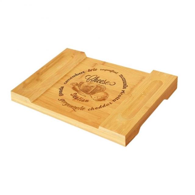 Bamboo Cheese Board Home Cooking Charcuterie Platter