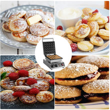 Load image into Gallery viewer, VEVOR Commercial Waffle Maker 25Pcs Round Shape
