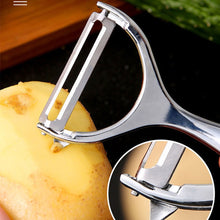 Load image into Gallery viewer, Stainless Steel Multi-function Fruit and Vegetable Peeler Slicer Shredder
