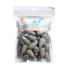 Load image into Gallery viewer, 45Pcs/bag Backflow Natural Sandalwood Colored Smoke Incense Cones
