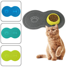 Load image into Gallery viewer, Pet Feeding Mat Dog Cat Eating Drinking Bowl Pad Waterproof Non-slip
