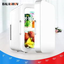 Load image into Gallery viewer, 8L Mini Refrigerator Cooler 12V/220V for Vehicle, Home, Camping
