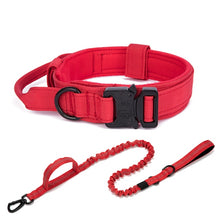 Load image into Gallery viewer, Dog Collar Adjustable Tactical And Leash Set
