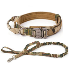 Load image into Gallery viewer, Dog Collar Adjustable Tactical And Leash Set
