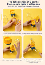 Load image into Gallery viewer, Egg white egg yolk stirrer pull beater turn egg device manual
