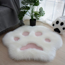 Load image into Gallery viewer, Cute Cat Paw Pattern Soft Plush Carpet
