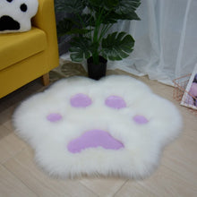 Load image into Gallery viewer, Cute Cat Paw Pattern Soft Plush Carpet
