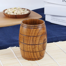 Load image into Gallery viewer, 175ml Wooden Water Mug Cup Handmade Beer Mug Japanese-style Log Making Anti-scalding
