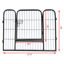 Load image into Gallery viewer, 16 Panels Dog Playpen Puppy Playpen for Medium Small Dogs
