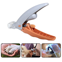 Load image into Gallery viewer, Professional Pet LED Light Scissors Pet Dog Cat Nail Toe Claw Clippers
