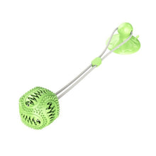 Load image into Gallery viewer, Dog Chew Ball Bite Resistant Molar Toys Leaking Food Toy TPR Suction Cup
