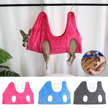 Load image into Gallery viewer, Pet Grooming Hammock Helper Grooming Hammocks Restraint Bag
