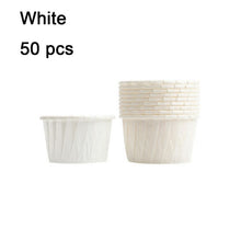 Load image into Gallery viewer, 50pcs Muffins Paper Cupcake Wrappers Baking Tray Case Pastry Cake Cup
