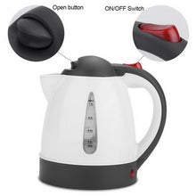 Load image into Gallery viewer, 1000ml 12V-24V Electric Kettle Insulation Anti-Scald Teakettle Car Travel Coffee Pot
