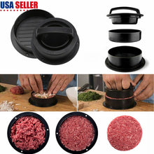 Load image into Gallery viewer, 3-in-1 Stuffed Burger Press Patty Maker Non Stick Hamburger Sliders
