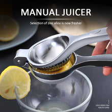 Load image into Gallery viewer, Manual Fruit Squeezer Zinc Alloy Hand Pressure Juice
