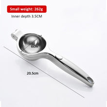 Load image into Gallery viewer, Manual Fruit Squeezer Zinc Alloy Hand Pressure Juice
