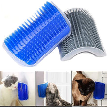 Load image into Gallery viewer, Pet Product For Cat Wall Brush Corner Cat Massage Self Groomer
