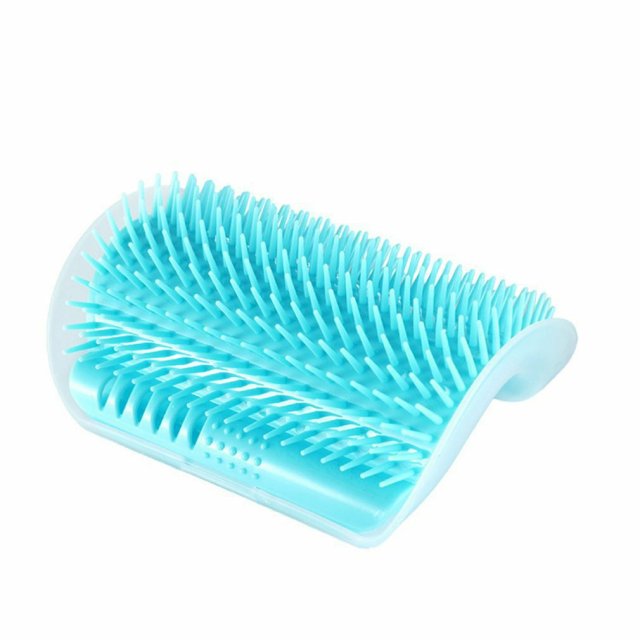 Pet Product For Cat Wall Brush Corner Cat Massage Self Groomer