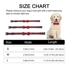 Load image into Gallery viewer, 1pc Cloth Pet Dog Christmas Bow Tie Collar Adjustable Bow Tie Necktie Collar
