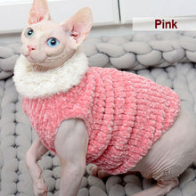 Load image into Gallery viewer, Hairless Cat Pet Clothes Soft Eco-friendly Wool Sweater Close-fitting Thick Winter
