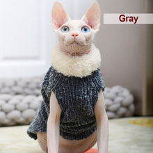 Load image into Gallery viewer, Hairless Cat Pet Clothes Soft Eco-friendly Wool Sweater Close-fitting Thick Winter
