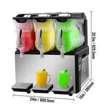 Load image into Gallery viewer, VEVOR Slushie Machine 10L 20L 30L Full Size Commercial Ice-Cool Juice Smoothie Slush Maker
