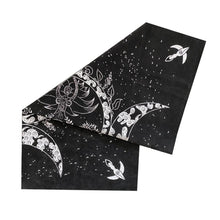 Load image into Gallery viewer, Astrology Tarot Card Table Cloth Tarot Cards Tablecloth Velvet Decor
