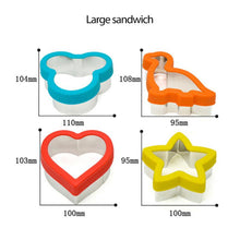 Load image into Gallery viewer, 12 Piece Set Stainless Steel Biscuit Mold Full Hand Guard Cake
