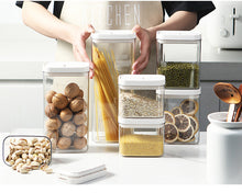 Load image into Gallery viewer, Food Sealed Storage Box Plastic For Kitchen Container 2PC
