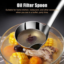 Load image into Gallery viewer, 304 Stainless Steel Spoon Cocina Filter Grease Colander Spoon Soup
