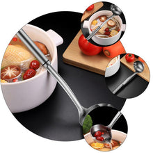 Load image into Gallery viewer, 304 Stainless Steel Spoon Cocina Filter Grease Colander Spoon Soup
