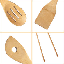 Load image into Gallery viewer, 8pcs/set Wooden Bamboo Cooking Utensils Set Kitchen Utensil Set
