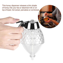 Load image into Gallery viewer, Squeeze Bottle Honey Jar Container Bee Drip Dispenser Kettle Storage
